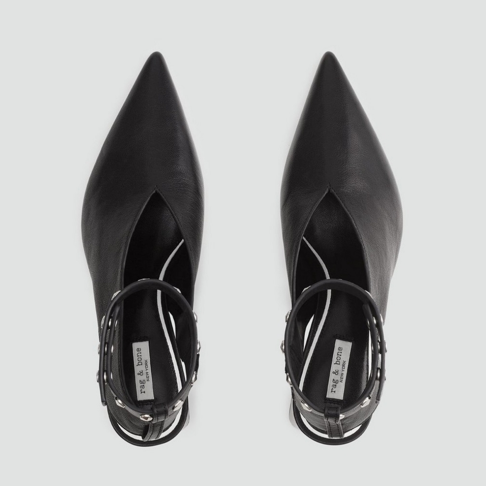 Rag & Bone Victory Slingbacks, 7 (for normal to wide feet)
